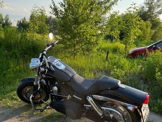 2012 Harley-Davidson Fat Bob, чёрный, 1800000 рублей, вид 4