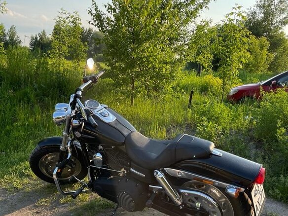 2012 Harley-Davidson Fat Bob, чёрный, 1800000 рублей - вид 3