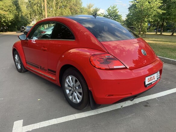 2013 Volkswagen Beetle II (A5), красный - вид 6