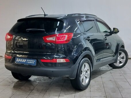 2011 Kia Sportage III, чёрный, 1300000 рублей, вид 4