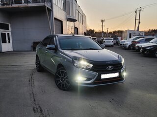 2016 Lada (ВАЗ) Vesta I, серый, 850000 рублей, вид 1