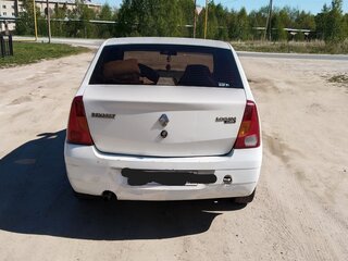 2007 Renault Logan I, белый, 226000 рублей, вид 4