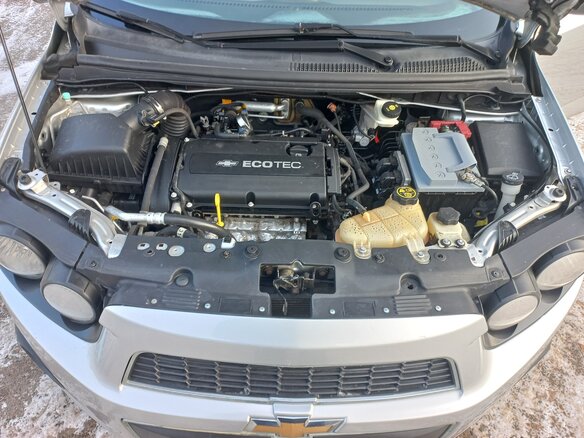 2014 Chevrolet Aveo II, серебристый, 669000 рублей - вид 27