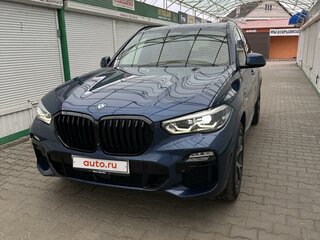 2018 BMW X5 30d IV (G05/G18), синий, 5580000 рублей, вид 4