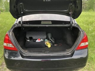 2007 Nissan Tiida Latio I, чёрный, 500000 рублей, вид 5