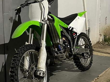2009 Kawasaki KX 250, зелёный, 265000 рублей, вид 5