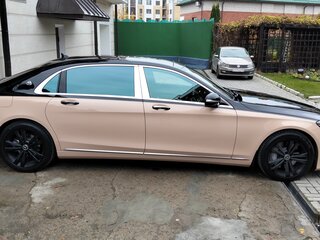 2017 Mercedes-Benz Maybach S-Класс 450 I (X222) Рестайлинг, бежевый, 11200000 рублей, вид 3