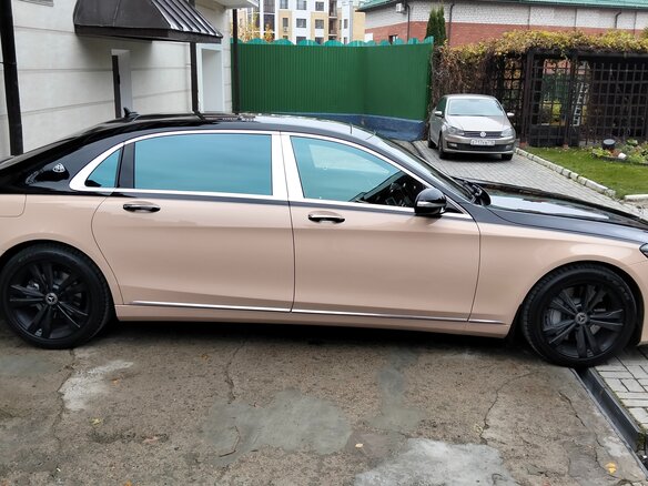 2017 Mercedes-Benz Maybach S-Класс 450 I (X222) Рестайлинг, бежевый, 11200000 рублей - вид 2