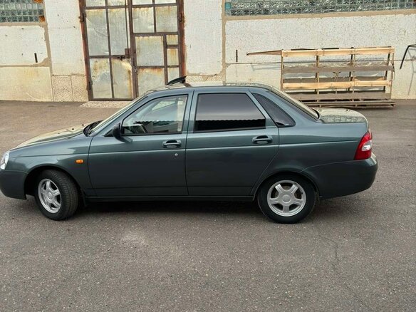 2009 Lada (ВАЗ) Priora I, зелёный, 680000 рублей - вид 8