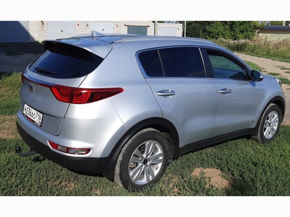 2018 Kia Sportage IV Рестайлинг, серебристый, 2150000 рублей - вид 8