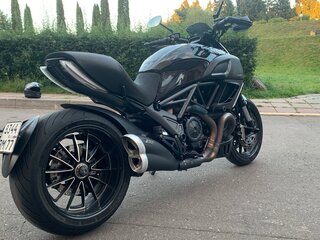 2012 Ducati Diavel, чёрный, 1200000 рублей, вид 4