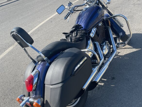 2001 Honda VT 1100, синий, 650000 рублей - вид 2