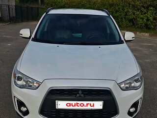 2014 Mitsubishi ASX I Рестайлинг, белый, 1400000 рублей, вид 1
