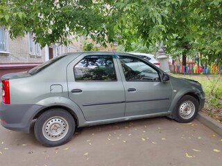 2012 Renault Logan I Рестайлинг, синий, 230000 рублей, вид 2