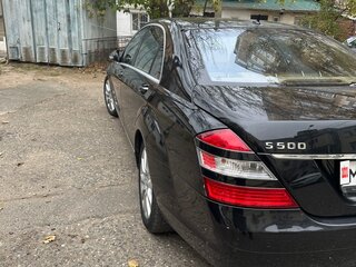 2007 Mercedes-Benz S-Класс 500 Long V (W221), чёрный, 1250000 рублей, вид 4