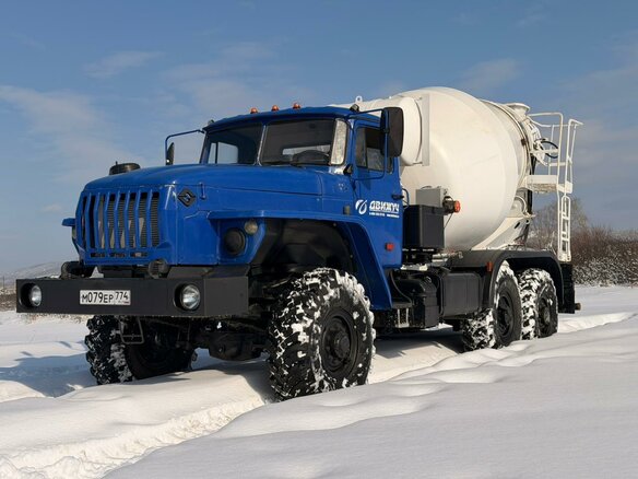 2020 Урал Автобетоносмеситель, синий, 5480000 рублей - вид 1