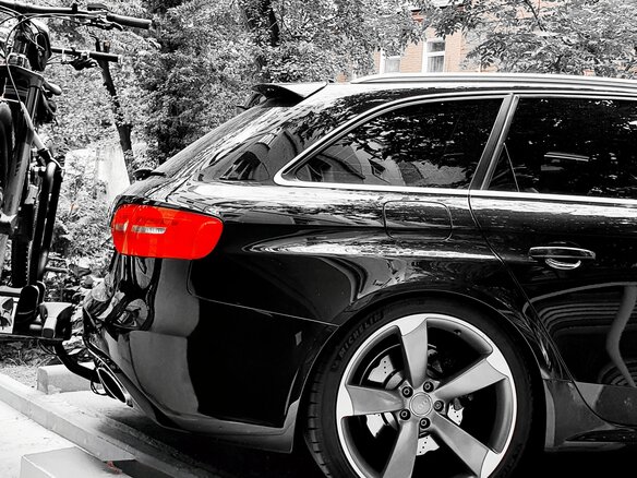2013 Audi RS 4 III (B8), чёрный, 4900000 рублей - вид 26