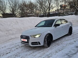 2018 Audi A4 V (B9), белый, 2600000 рублей, вид 1