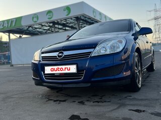 2009 Opel Astra H Рестайлинг, синий, 400000 рублей, вид 3