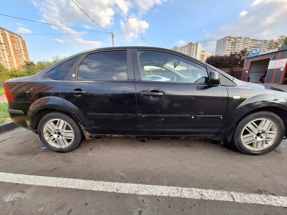 2006 Ford Focus II, чёрный, 300000 рублей - вид 4