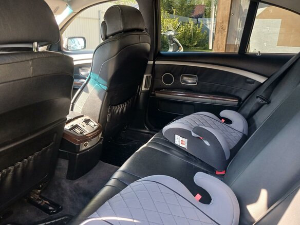 2003 BMW 7 серии Long 730Li IV (E65/E66), чёрный, 850000 рублей - вид 13