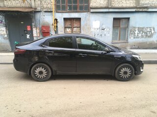 2012 Kia Rio 4-speed III, чёрный, 850000 рублей, вид 2