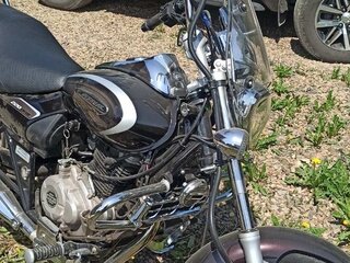 2020 Bajaj Avenger, чёрный, 220000 рублей, вид 1