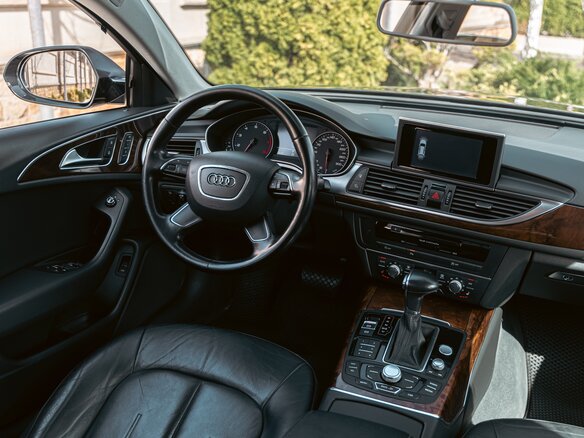 2014 Audi A6 IV (C7), чёрный, 1510000 рублей - вид 16