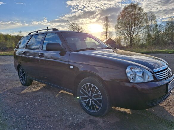 2012 Lada (ВАЗ) Priora I, красный, 760000 рублей - вид 5