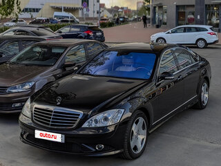 2005 Mercedes-Benz S-Класс 500 Long V (W221), чёрный, 2050000 рублей, вид 1