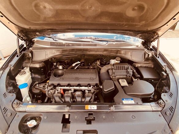 2015 Hyundai Santa Fe III, чёрный, 1850000 рублей - вид 10