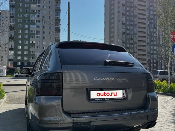 2003 Porsche Cayenne Turbo I (955), серый, 955000 рублей - вид 8
