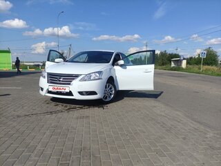 2016 Nissan Sentra VII (B17), белый, 900000 рублей, вид 2