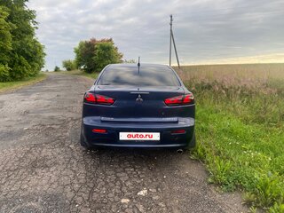 2007 Mitsubishi Lancer X, синий, 620000 рублей, вид 4