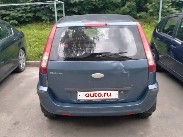 2006 Ford Fusion I Рестайлинг, синий, 290000 рублей - вид 6