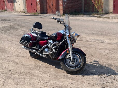 2008 Kawasaki VN1600 Vulcan, красный, 590000 рублей, вид 2