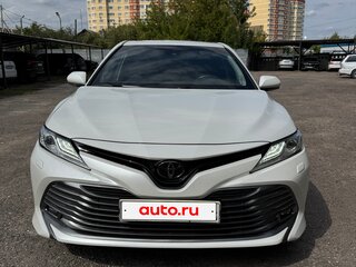 2020 Toyota Camry VIII (XV70), белый, 3550000 рублей, вид 2