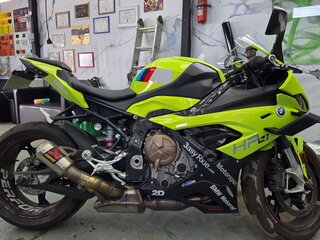 2020 BMW S 1000 RR, зелёный, 1450000 рублей, вид 4
