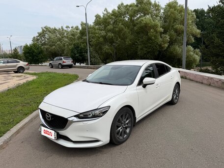 2019 Mazda 6 III (GJ) Рестайлинг 2, белый, 1880000 рублей, вид 1