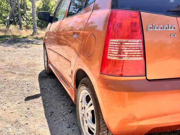 2006 Kia Picanto I, оранжевый, 570000 рублей - вид 3