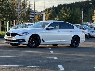 2017 BMW 5 серии 520d VII (G30/G31/G38), белый, 2390000 рублей, вид 1
