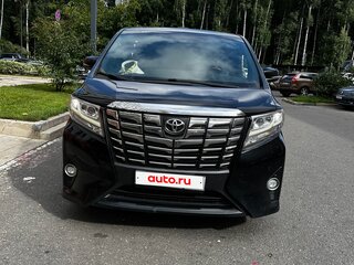 2016 Toyota Alphard III, чёрный, 4200000 рублей, вид 2