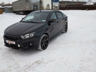 2017 Lada (ВАЗ) Vesta I, чёрный, 830000 рублей, вид 1