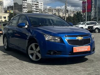 2011 Chevrolet Cruze I, синий, 370000 рублей, вид 2