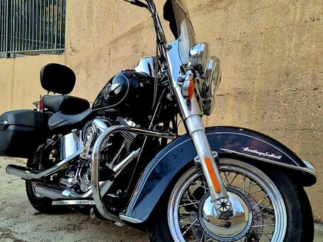 2013 Harley-Davidson Heritage, чёрный, 1095000 рублей, вид 5