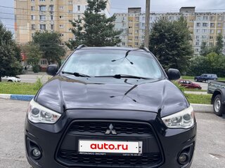 2013 Mitsubishi ASX I, чёрный, 1100000 рублей, вид 1