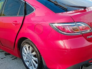 2011 Mazda 6 II (GH) Рестайлинг, красный, 1050000 рублей, вид 4