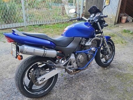 2001 Honda CB 600F Hornet, синий, 349999 рублей, вид 3