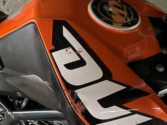 2014 KTM 200 Duke, оранжевый, 230000 рублей - вид 7