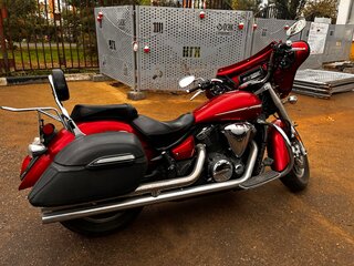 2007 Yamaha XVS1300, красный, 749000 рублей, вид 4